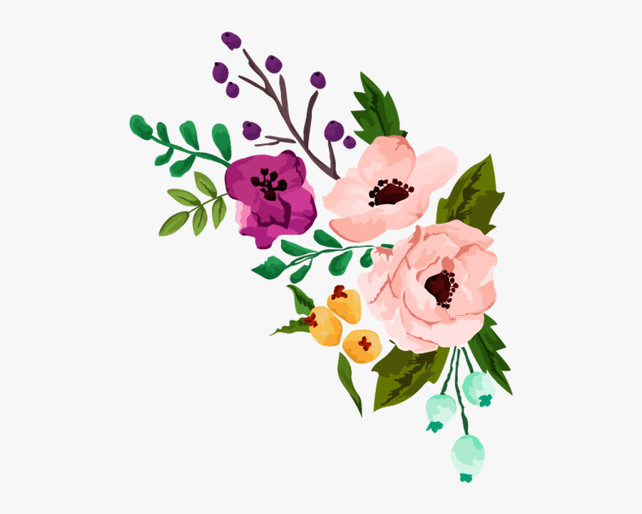 Transparent Background Flower Wedding Clipart, Transparent Clipart