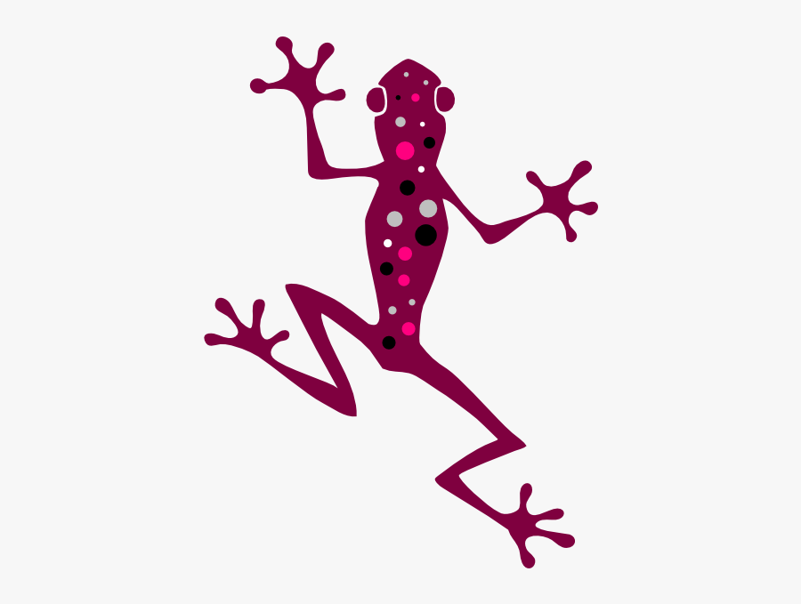 Blue Frog Vector, Transparent Clipart