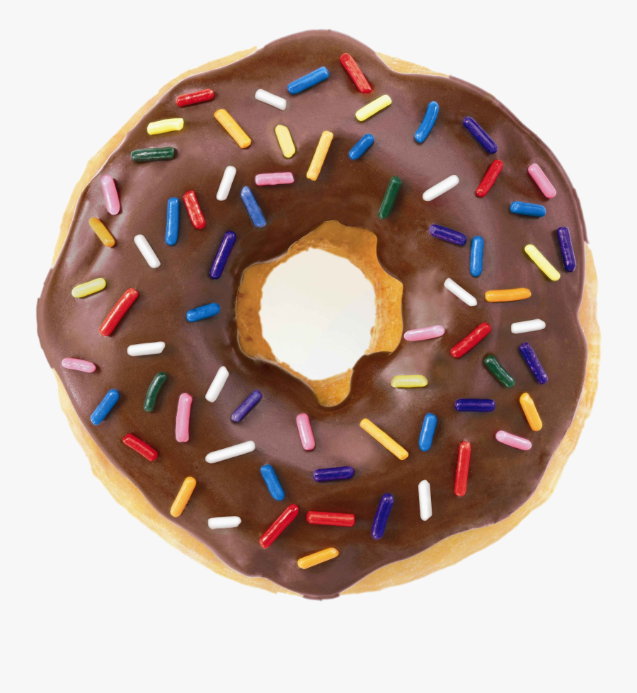 Donut Clipart Chocolate Free Transparent Png - Chocolate Donut Transparent Png, Transparent Clipart