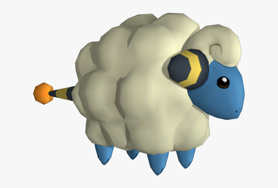 Pokepark Mareep, Transparent Clipart