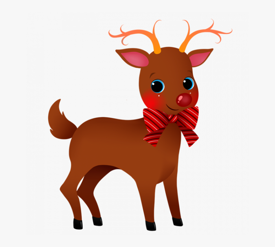 Transparent Christmas Animal Clipart - Clip Art, Transparent Clipart