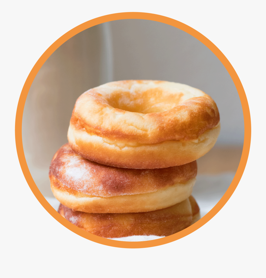 Plain Donut - Cruller - Cruller, Transparent Clipart