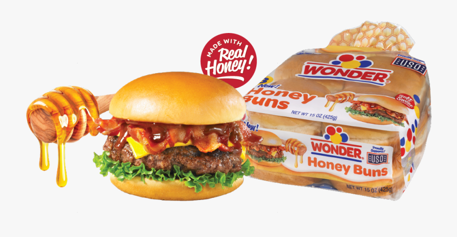 Honey-bun - Wonder Honey Buns, Transparent Clipart