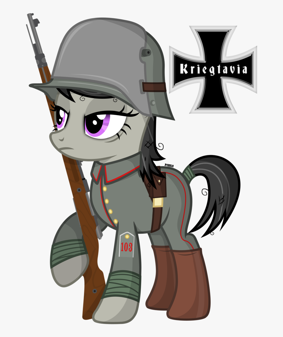 Iron Cross Vector - Mlp Ww1 Octavia, Transparent Clipart