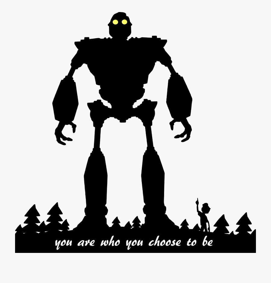 Transparent Iron Giant Png - Iron Giant Silhouette, Transparent Clipart