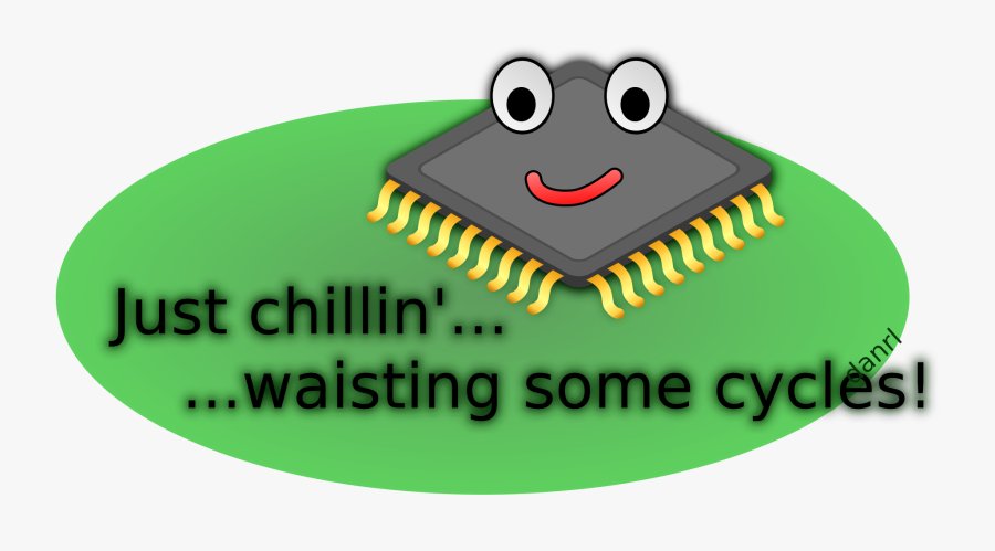 Cpu Chip Clip Arts - Cartoon, Transparent Clipart