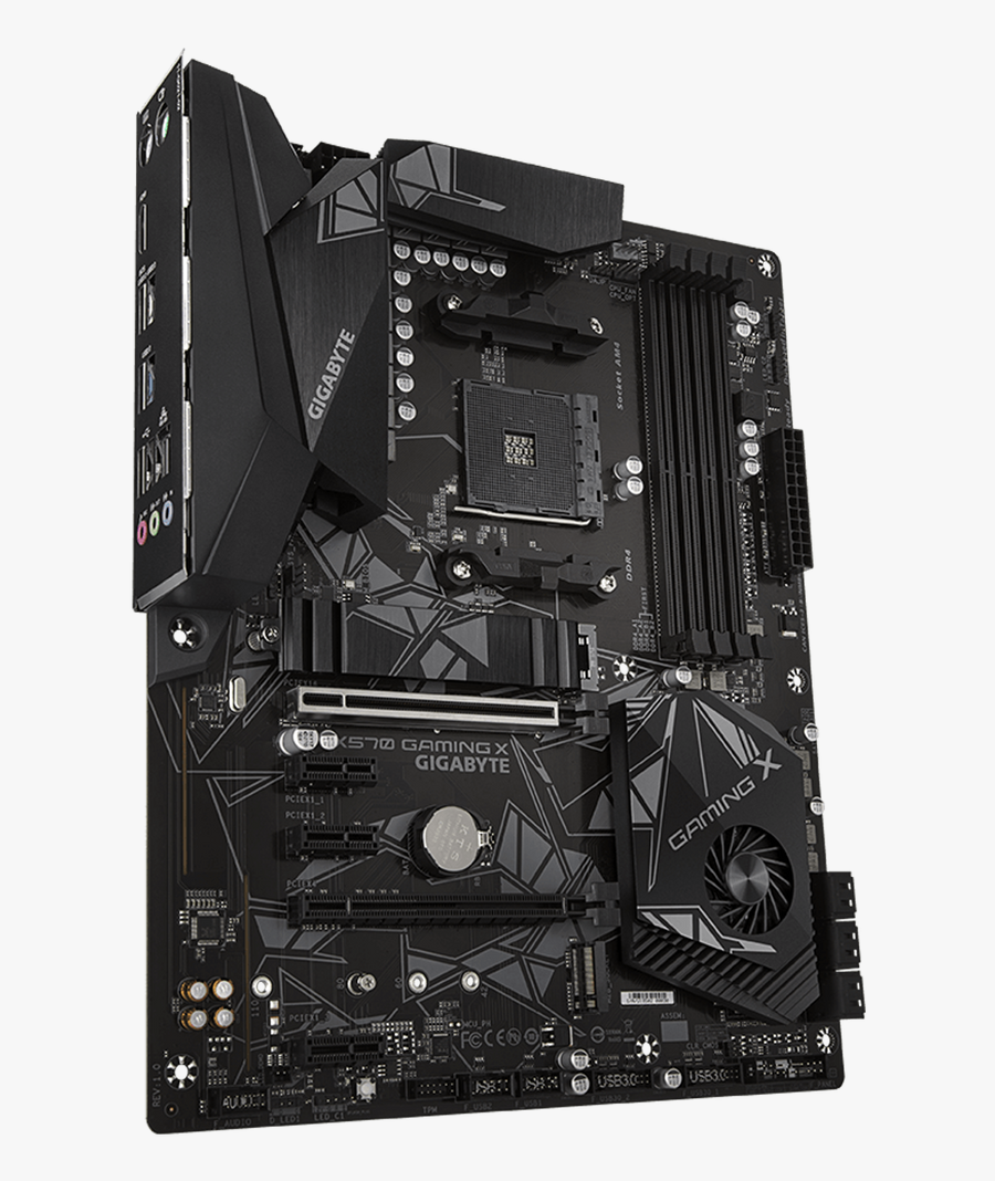 Placa Mãe Gigabyte X570 Gaming X Rgb, Transparent Clipart