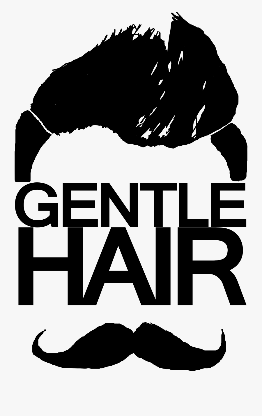 Barbershops Vs Salons What - Hair Style Men Logo, Transparent Clipart