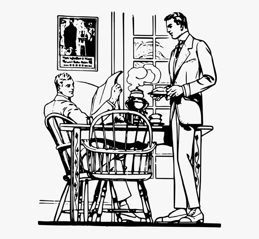 Art,monochrome Photography,text - Silly Coffee Cartoons, Transparent Clipart