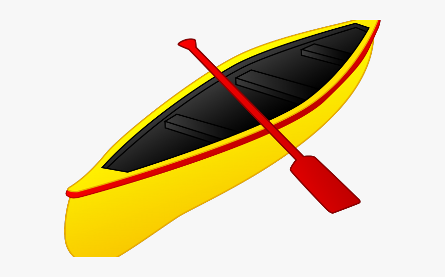 Clipart Canoe And Paddle, Transparent Clipart