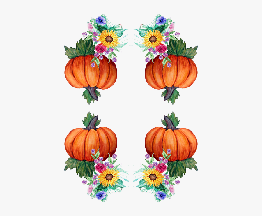 Watercolor Pumpkin Free, Transparent Clipart