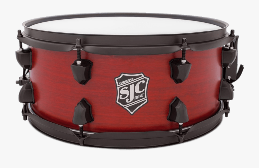 Red Snare Drum - Snare Drum Transparent Background, Transparent Clipart