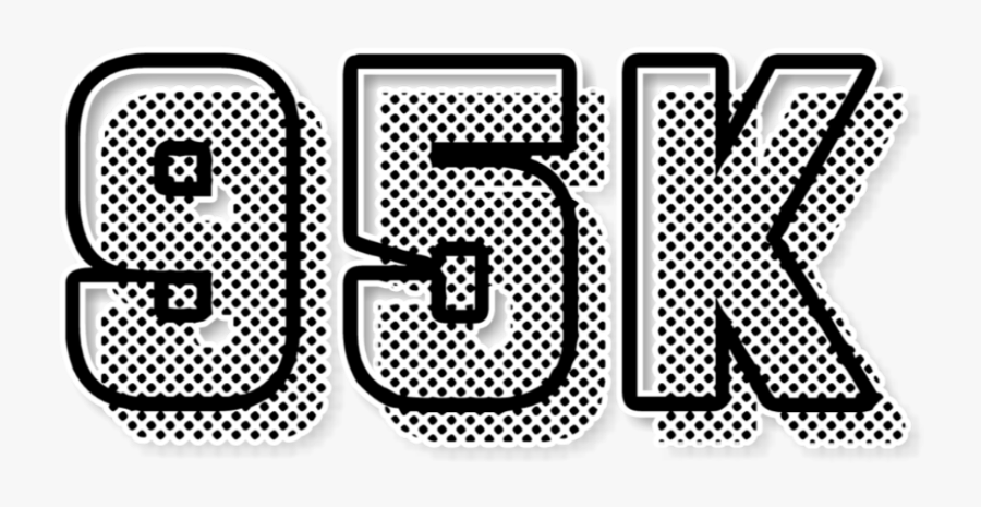 95k 95 Follower Followers Freetoedit Ftestickers, Transparent Clipart