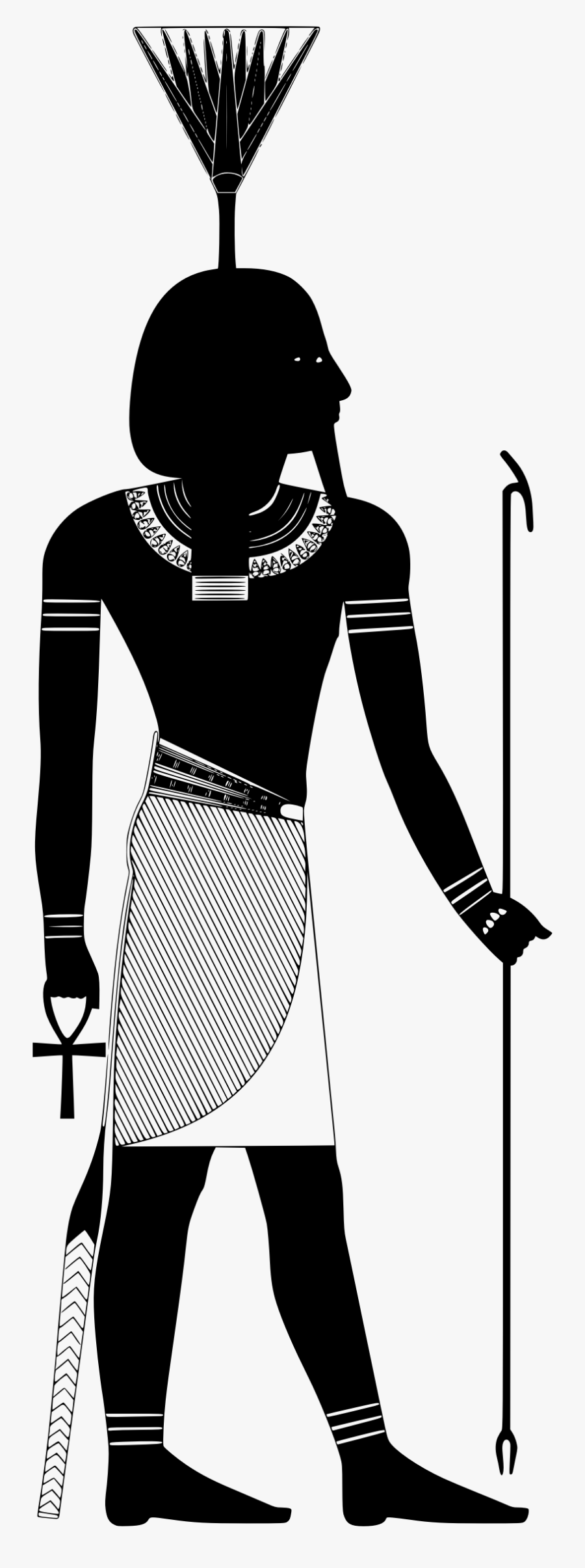 Transparent Egyptian Clipart For Kids - Ancient Egyptian Sun God, Transparent Clipart