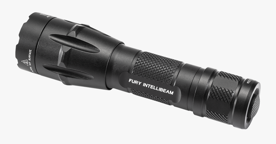 Surefire Debuts The Fury Intellibeam™ Flash Light - Flashlight, Transparent Clipart