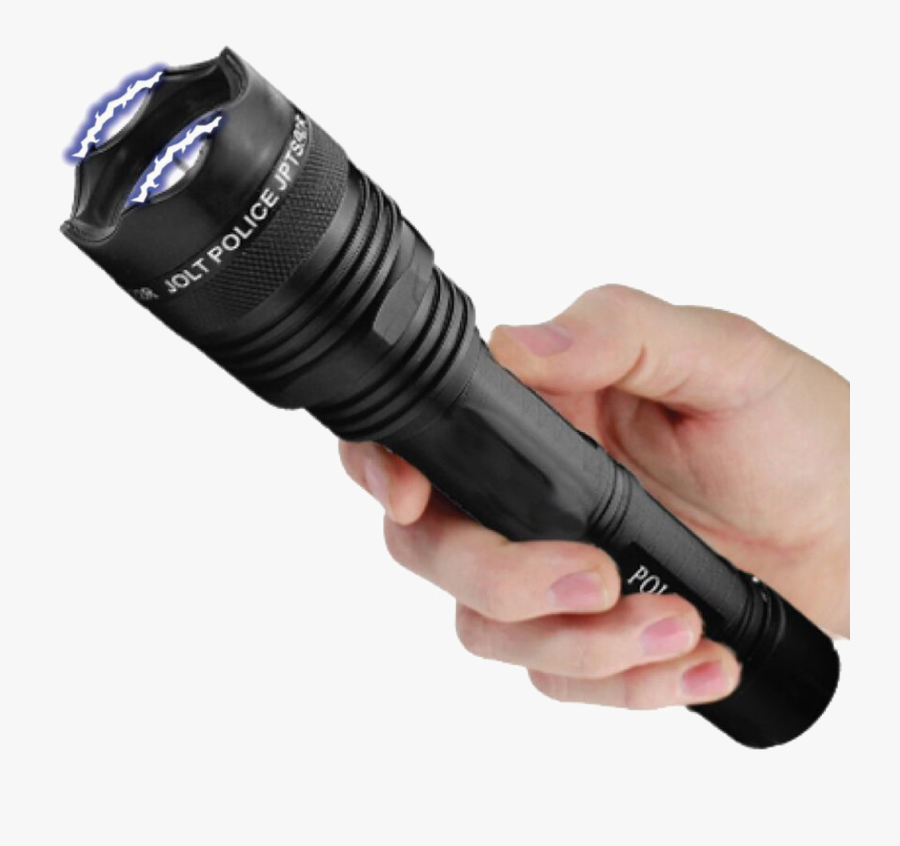 Flashlight Download Transparent Png Image - Flashlight With Taser, Transparent Clipart