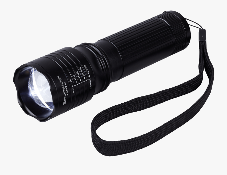 Torch Clipart Police Flashlight - Torche Nightsearcher, Transparent Clipart