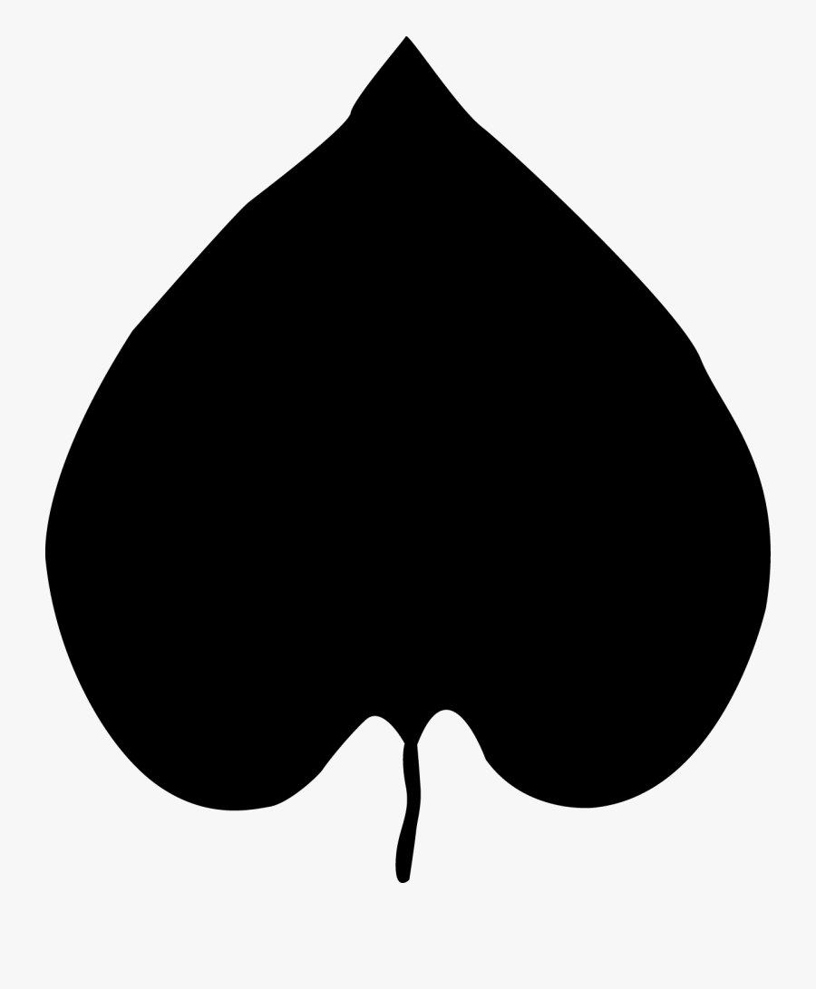 Clipart Leaf Silhouette, Transparent Clipart