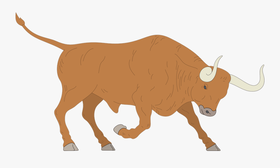 Bull Clipart Vector - Ox Clipart, Transparent Clipart