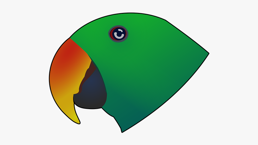 Eclectus, Bird, Parrot, Beak, Eccy, Green Parrot - Illustration, Transparent Clipart