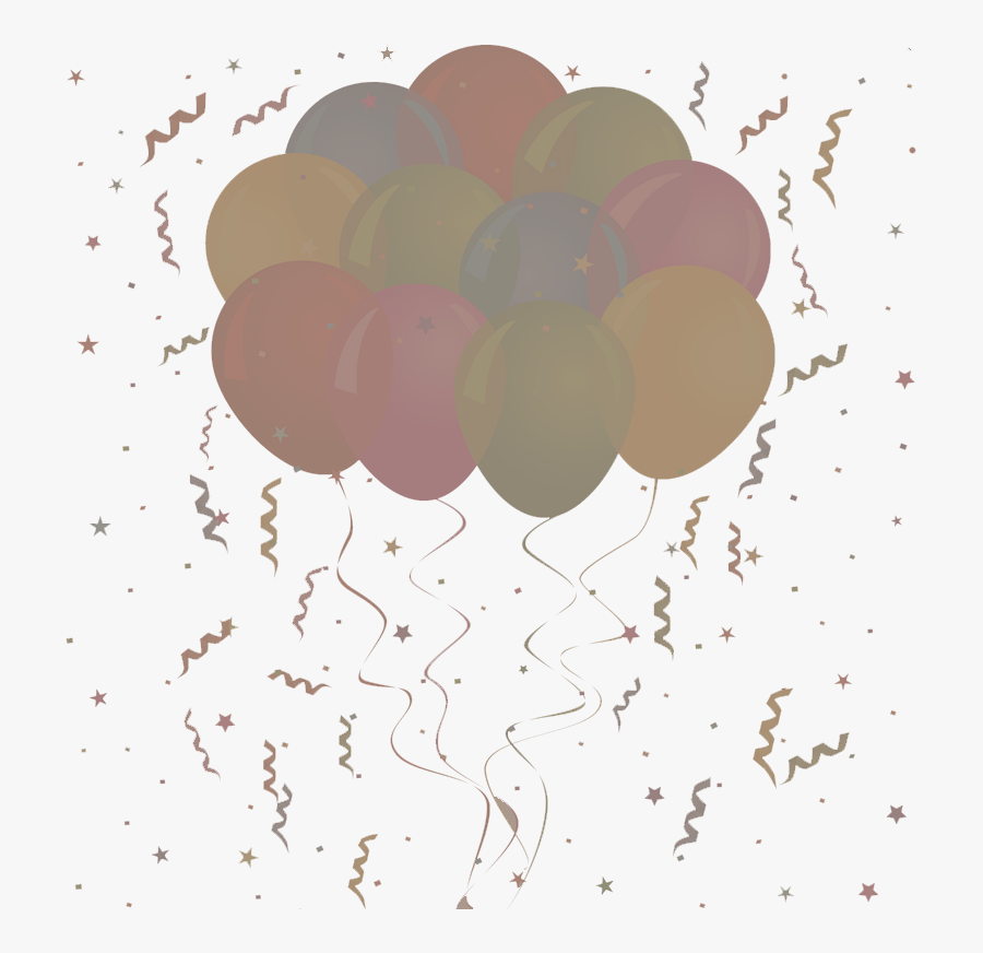 Vector Party Balloon, Transparent Clipart