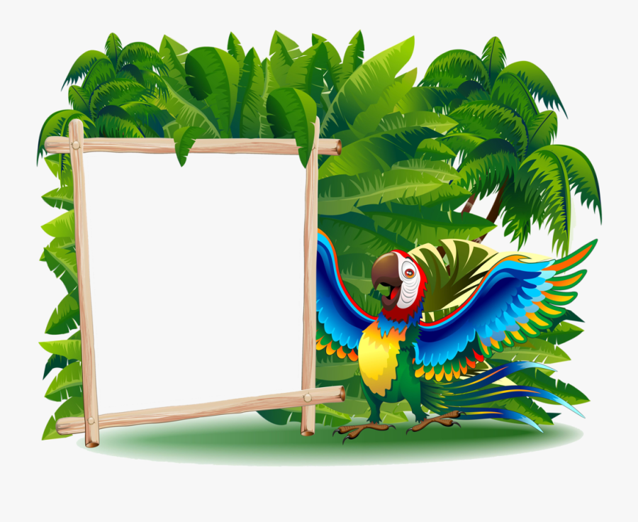 Image Du Blog Zezete - Background Cartoon Giungla, Transparent Clipart