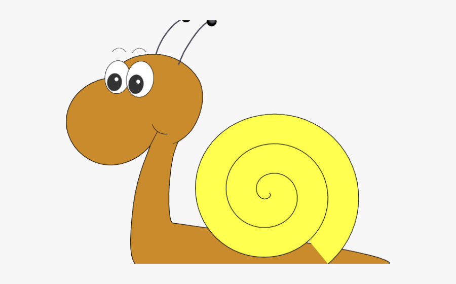 Cartoon Snail No Background, Transparent Clipart