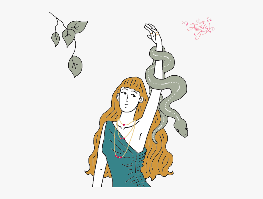 Green Python Snake - Cartoon, Transparent Clipart