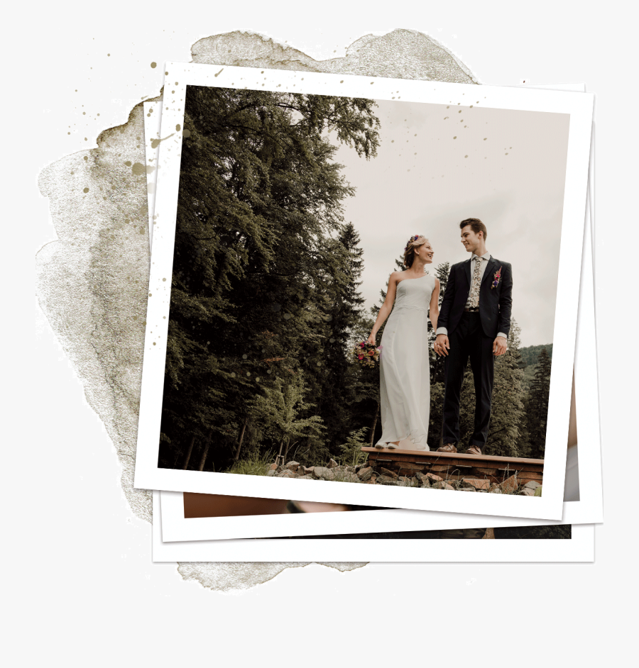 Transparent Wedding Hand Clipart - Picture Frame, Transparent Clipart