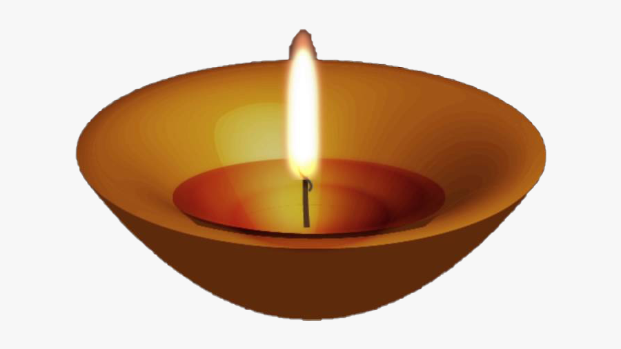 Diwali Diya Png Free Image - Candle, Transparent Clipart