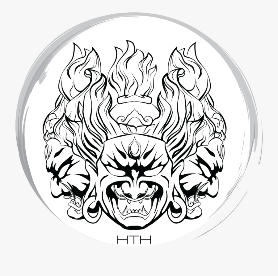 Clip Art Hanuman Tattoo - Asura Shirt, Transparent Clipart