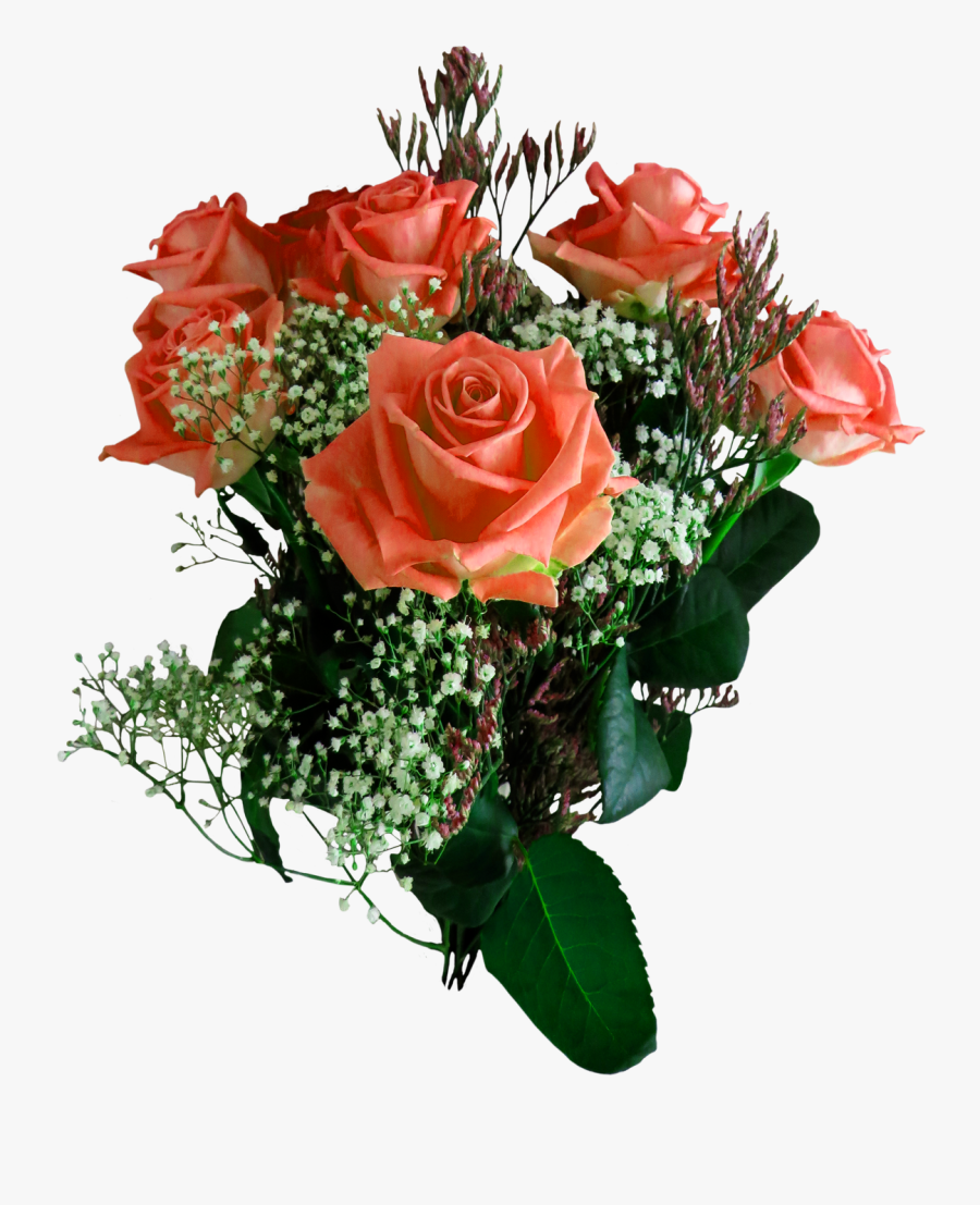 Rose Flower Png Image - Flower Bouquet Transparent Background, Transparent Clipart