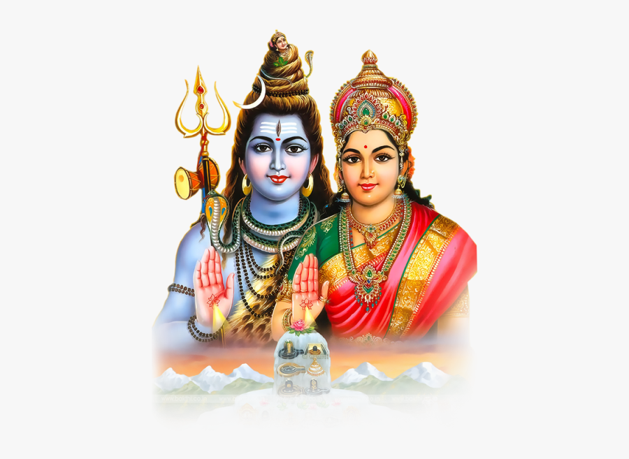 Lord Shiva Png - Lord Shiva Parvati Images Png, Transparent Clipart