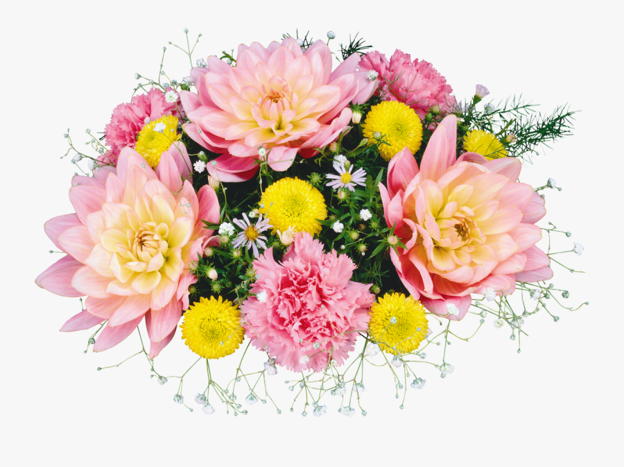 Bouquet Flowers Png - Bunch Of Flower Png, Transparent Clipart