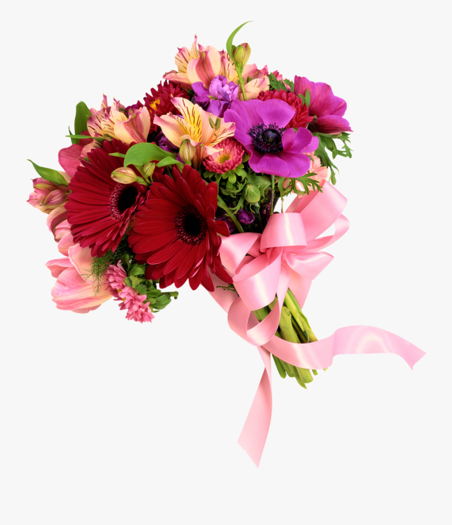 Bouquet Flowers Png, Transparent Clipart