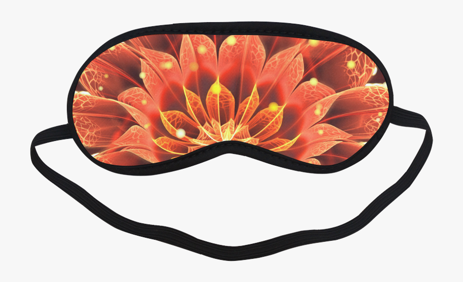 Fractal Sleeping Mask Red Dahlia Fractal Flower With - Michael Jackson Sleeping Face, Transparent Clipart