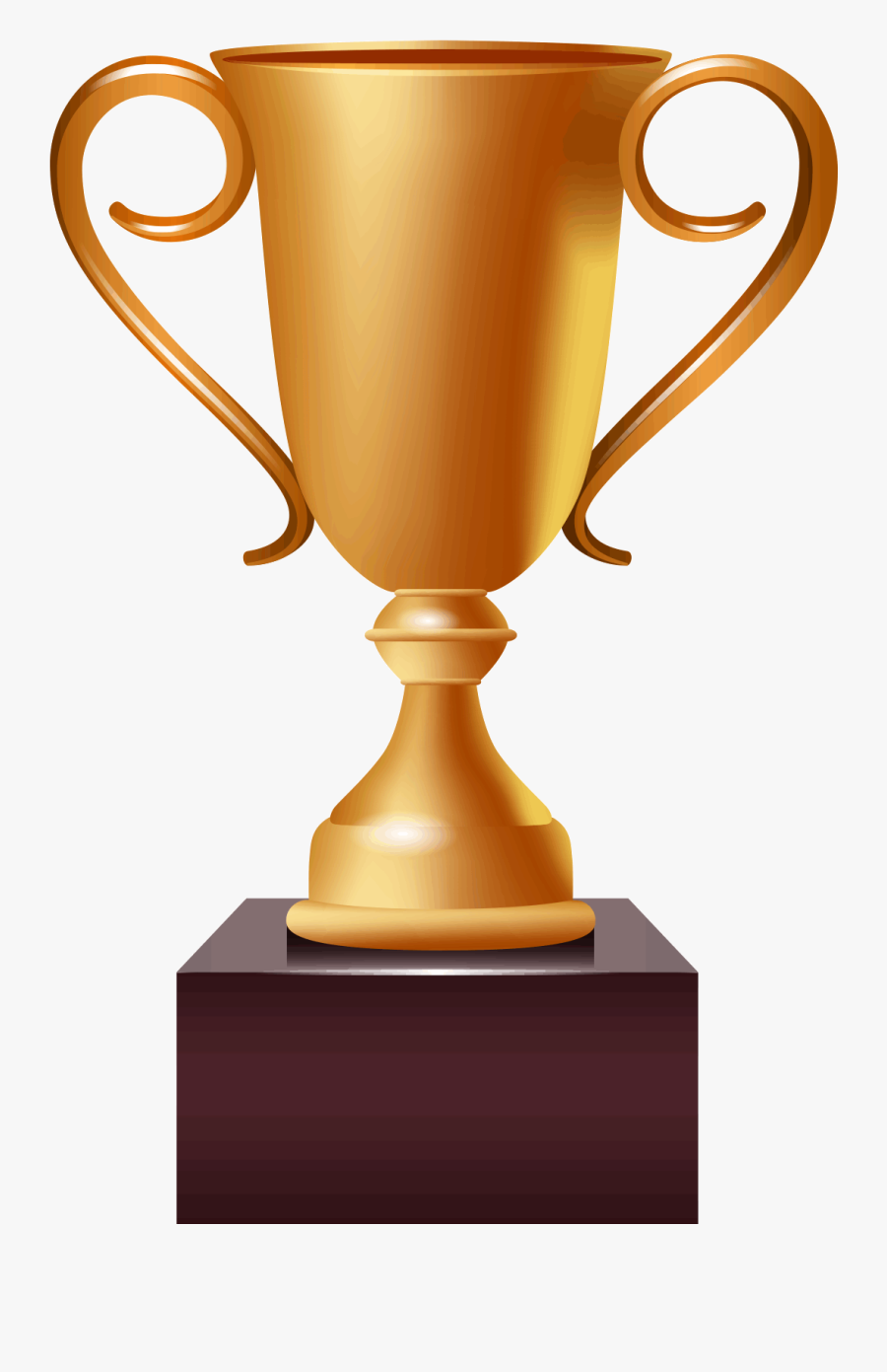 Transparent Background Silver Trophy Png, Transparent Clipart