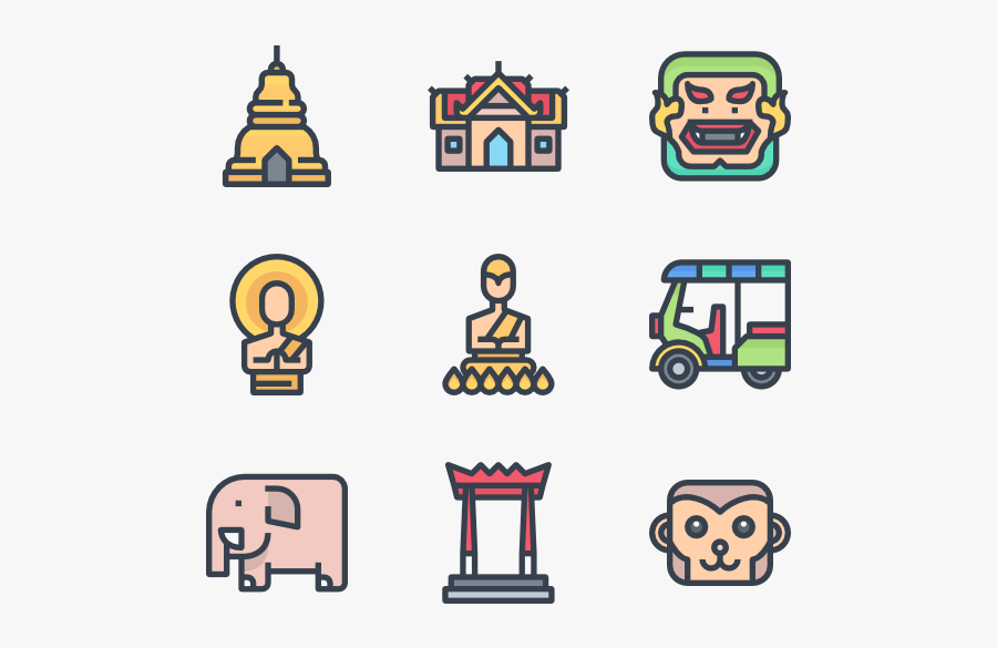 Travel To Thailand - Thailand Icon For Instagram, Transparent Clipart