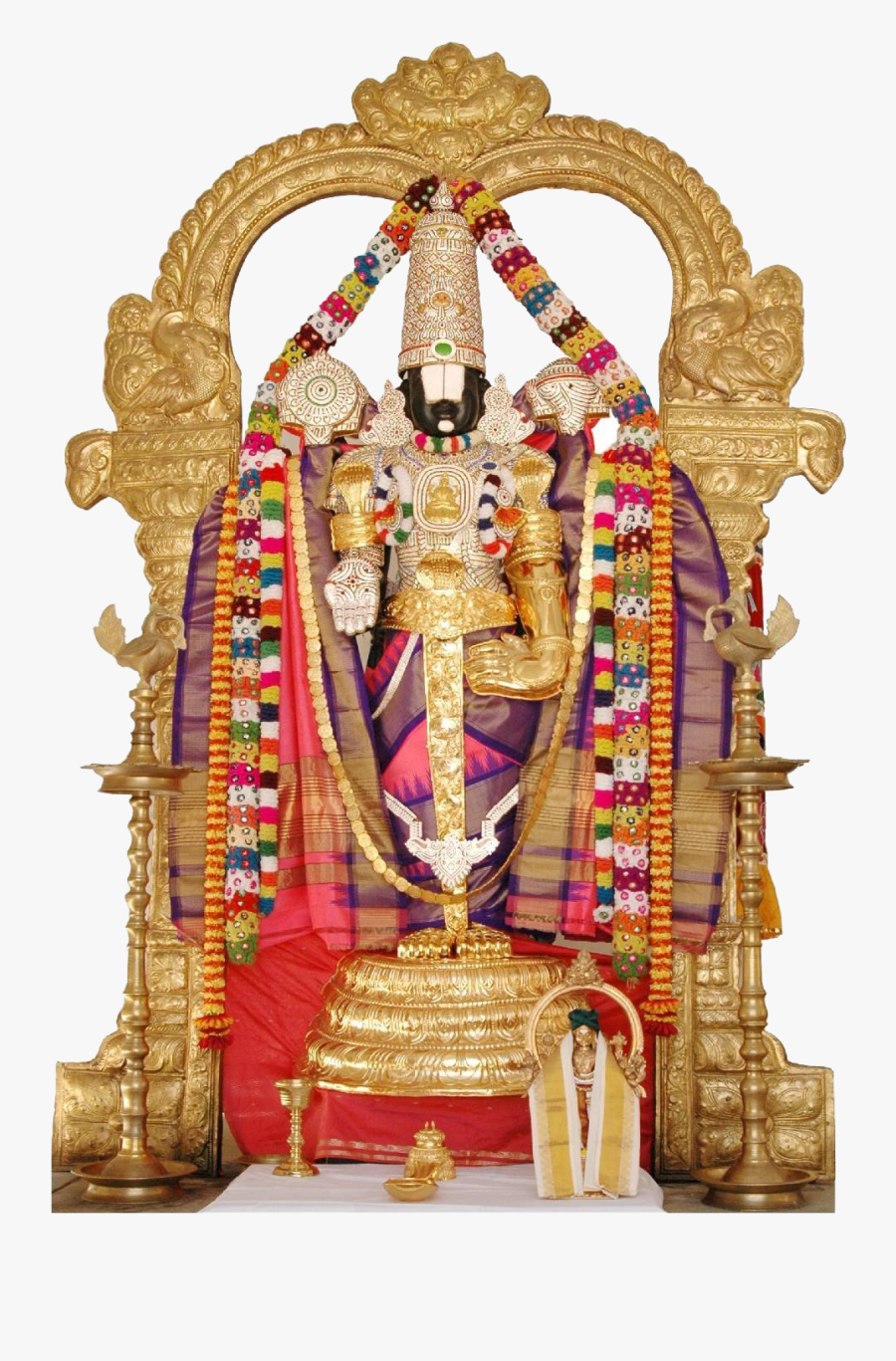Lord Venkateswara Png - Sanghi Temple God Name, Transparent Clipart