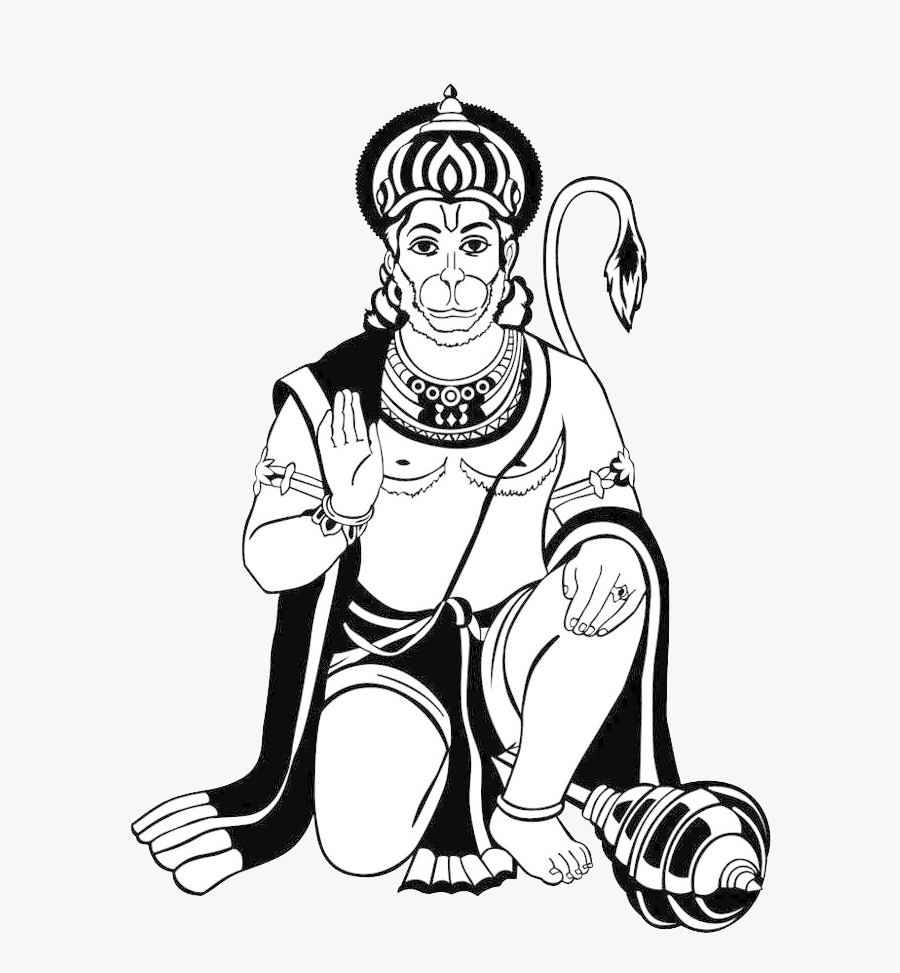 Hanuman Png Transparent Images - Hanuman Ji Clipart Png, Transparent Clipart