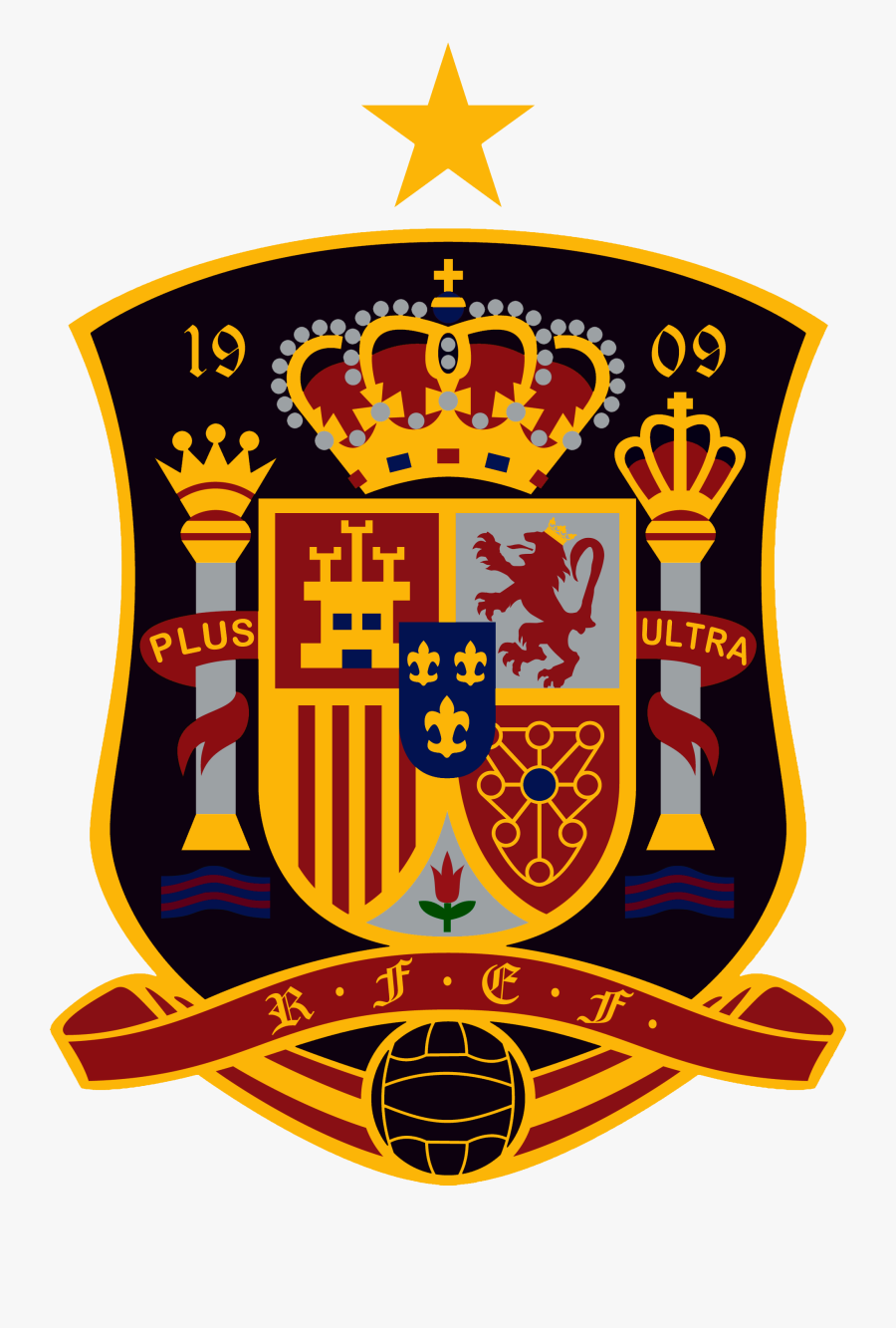 Spain National Football Team, Transparent Clipart