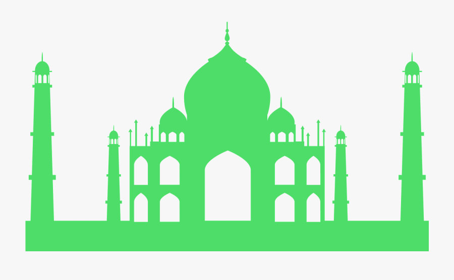Clipart Taj Mahal Outline, Transparent Clipart