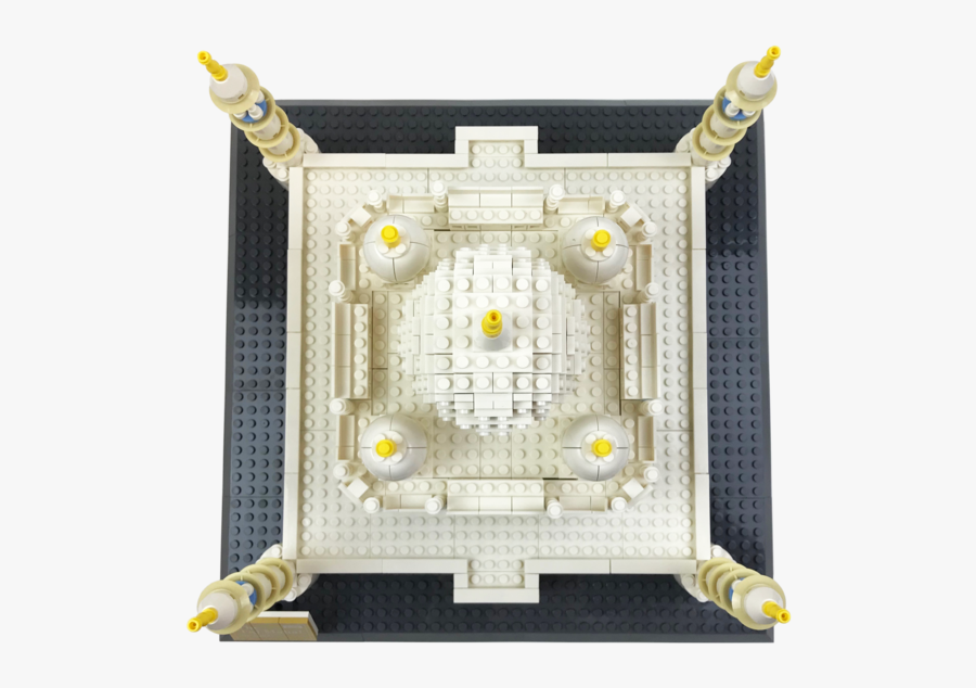 Taj Mahal Of Agra India - Lego, Transparent Clipart
