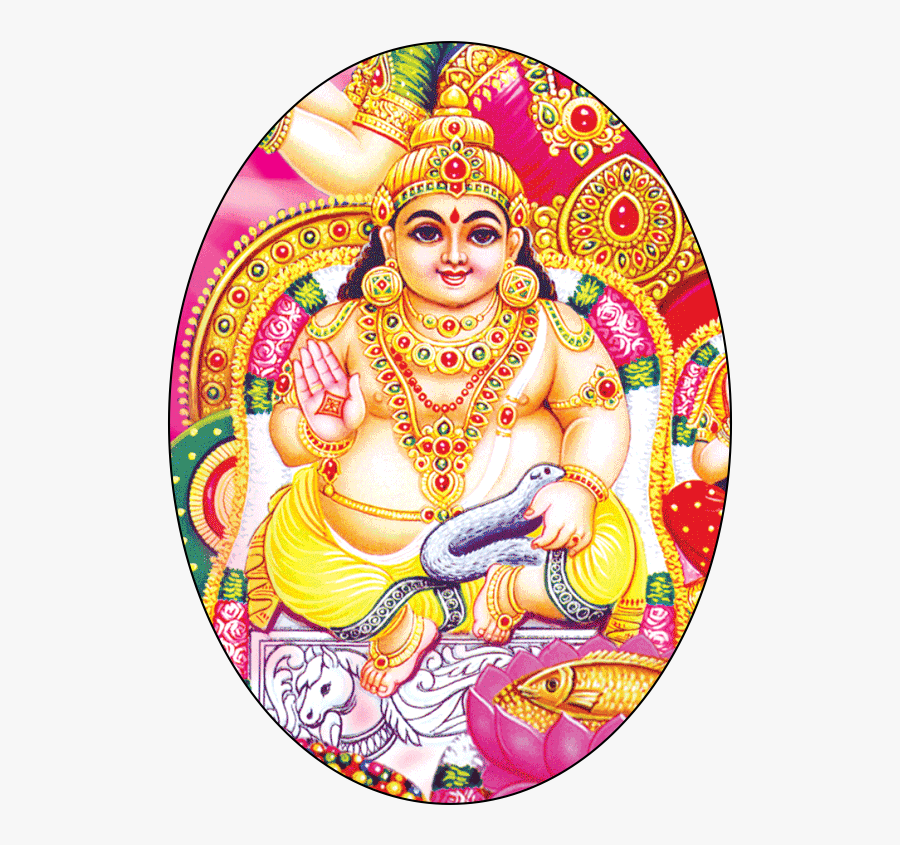 Kubera Lakshmi Hd - Lord Kuber, Transparent Clipart