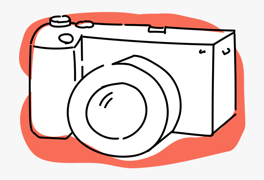 Digital Camera Clipart - Camera Drawing For Beginner, Transparent Clipart