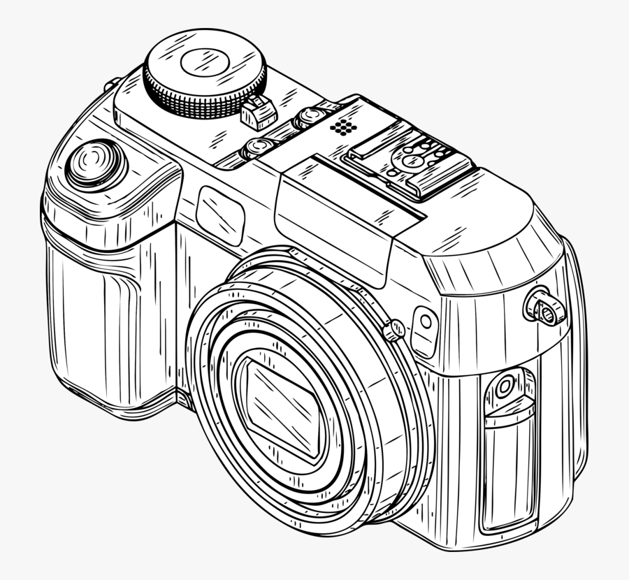 Line Art,angle,walking Shoe - Transparent Camera Outline Png, Transparent Clipart