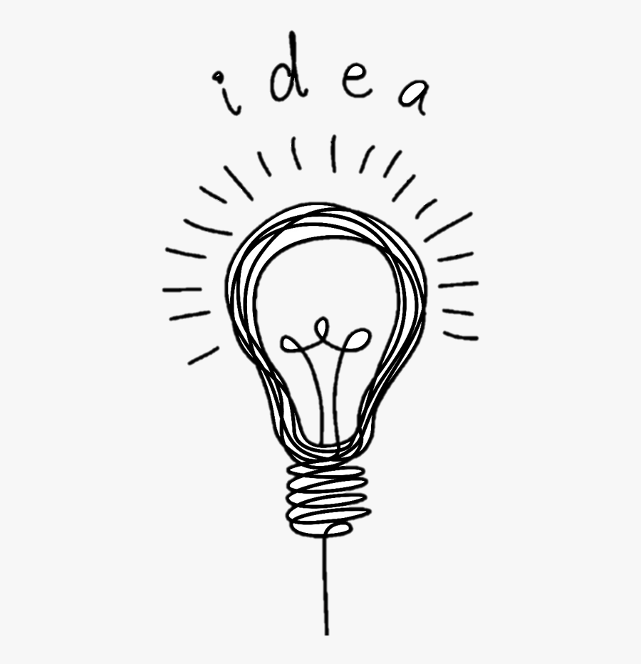 Business Light Innovation Ted Idea Convention Bulb - Light Bulb Drawing Png, Transparent Clipart
