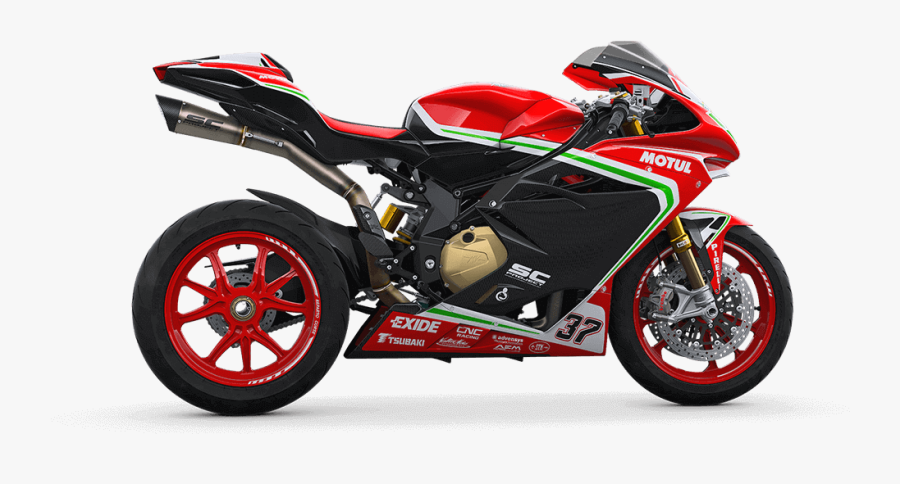 Transparent Motorbike Png - Mv Agusta F4 Lh, Transparent Clipart