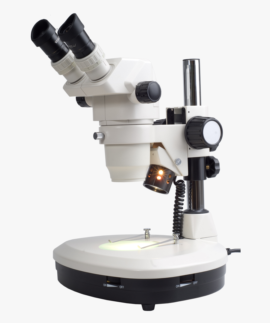 Microscope Png Image - Stereo Microscope No Background, Transparent Clipart