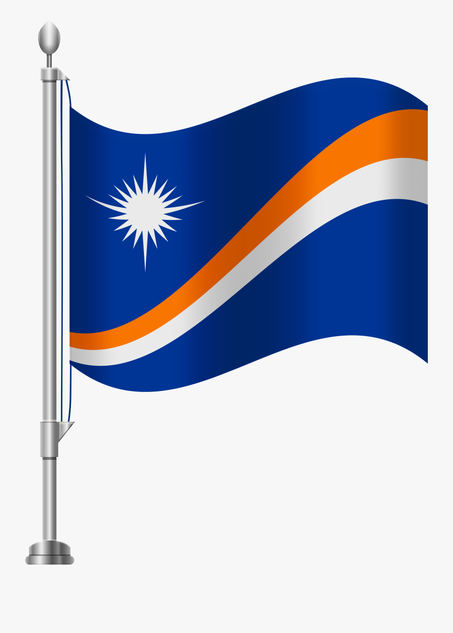 Marshal Islands Flag Png Clip Art, Transparent Clipart